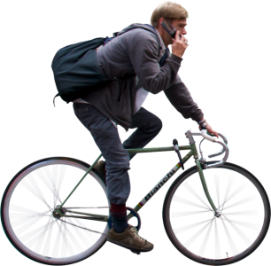 Cyclist Transparent PNG, Cycling Clipart Image Transparent PNG