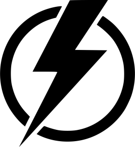 Flash and Circle PNG LOGO