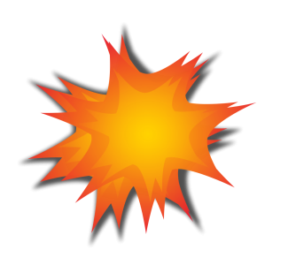 Explosion Clipart PNG Transparent