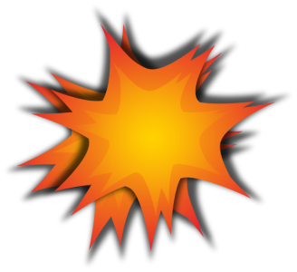 Explosion Clipart PNG Transparent