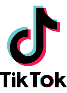 Tiktok logo PNG, Tiktok transparent background, SocialMedia Icon png