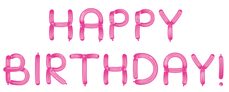Happy Birthday PNG Transparent Image