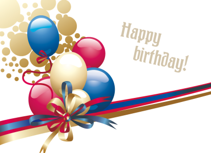 Happy Birthday PNG Transparent Image