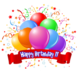 Happy Birthday PNG Transparent Image