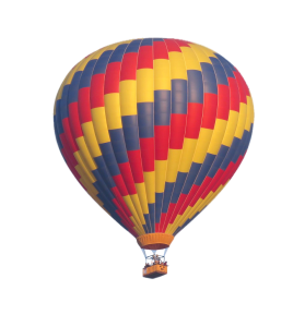 Hot Air Balloon PNG Transparent Image