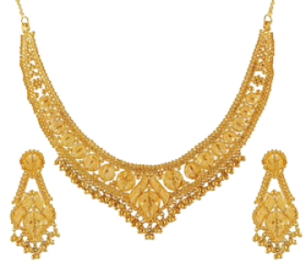 Transparent Luxury Gold Jewellery PNG