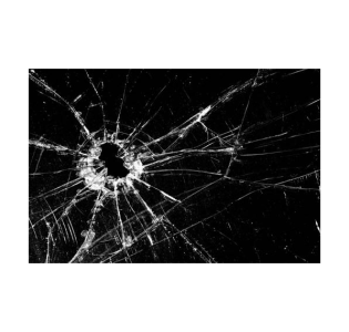 Broken Shattered Glass Texture PNG Image