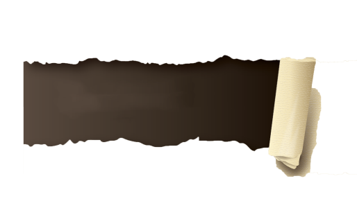 Torn Paper Strip Edge Transparent Background