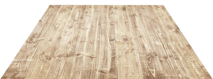 Light Natural Wood Table Top Perspective Free PNG