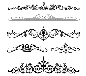 Vintage Graphic Elements and Frames Free Download