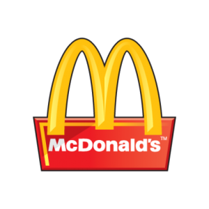 McDonalds Logo Red Box and Golden Arches PNG Free Download