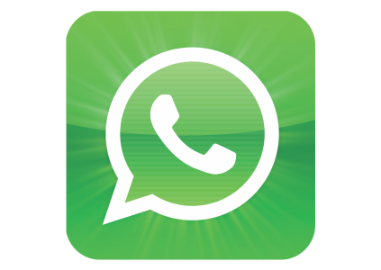 Glossy Green WhatsApp Button Free PNG