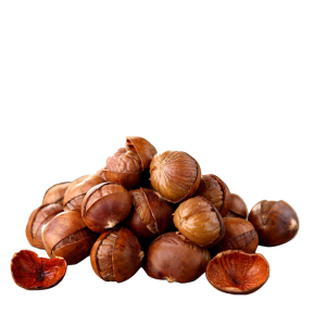 Pile of Roasted Chestnuts Free PNG
