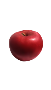 Realistic Red Apple Fruit Free PNG