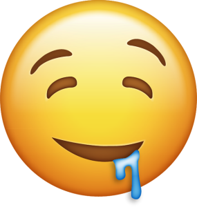 Drooling Face Emoji Free PNG