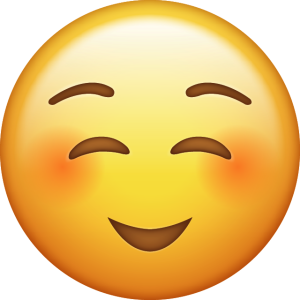 Blushing Smiling Face Emoji Free Download