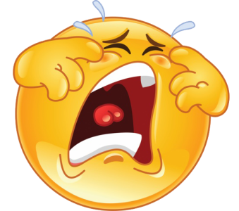 Loudly Crying Face Emoji Free Download