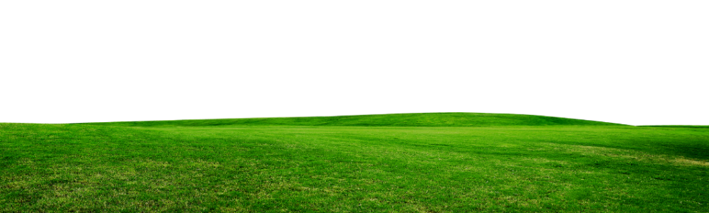 Flat Green Grassland Field PNG Image