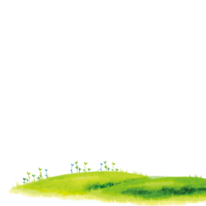 Small Green Grass Island Clipart