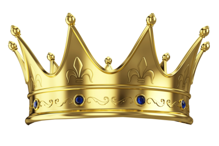 Simple 3D Metallic Crown Free Download