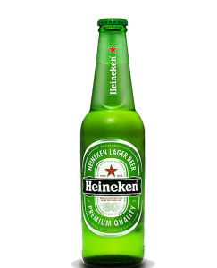 Cold Heineken Beer Bottle PNG