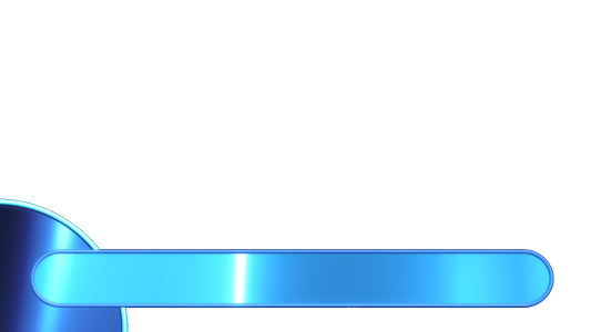 Shiny Blue Lower Third Banner