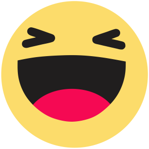 Laughing Squinting Face Emoji Free PNG