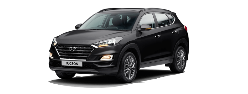 Black Hyundai Tucson Luxury SUV Free PNG