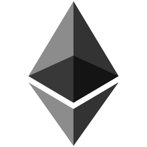 3D Ethereum Cryptocurrency Logo Free PNG