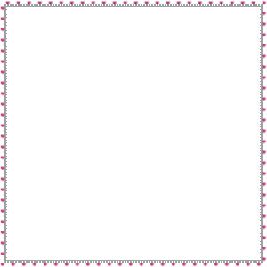 Pink Heart Border Frame PNG Image