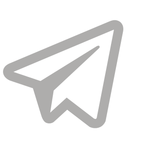 Grey Outline Paper Plane Icon Free PNG