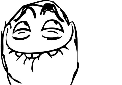 Troll Face Meme Sketch Art Free