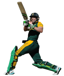 Cricket Batsman Action Shot Free PNG