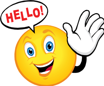 Hello Speech Bubble Emoji Clipart