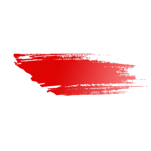 Red Grunge Brush Stroke Transparent Background