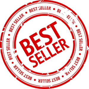 Red Best Seller Rubber Stamp Free PNG