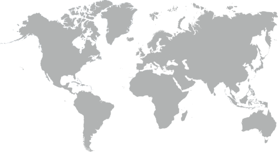 Grey World Map Silhouette Free Download