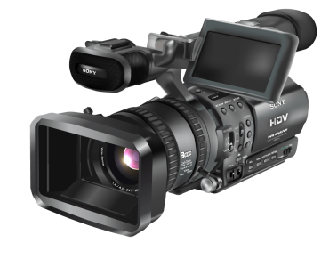 Professional Sony HDV Camcorder Free PNG
