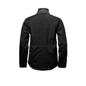 Black Softshell Jacket Back View Free PNG
