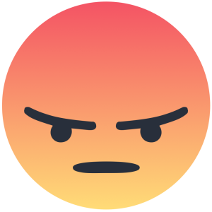 Furious Red Face Emoji Free Download