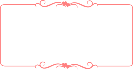 Pink Ornamental Border Frame PNG Image