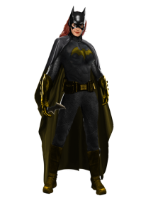 Batgirl Cosplay Costume Free PNG