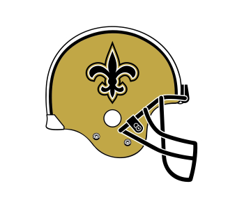 New Orleans Saints Football Helmet Free PNG