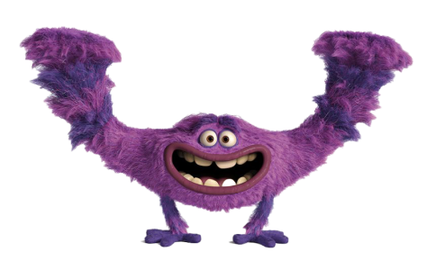 Art Monsters University Character PNG Image