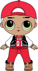 Boy LOL Surprise Doll Character Free PNG