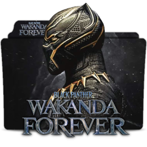 Wakanda Forever Folder Free PNG