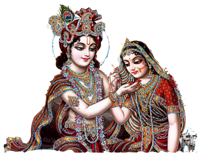 Radha Krishna Hindu Deity Free PNG