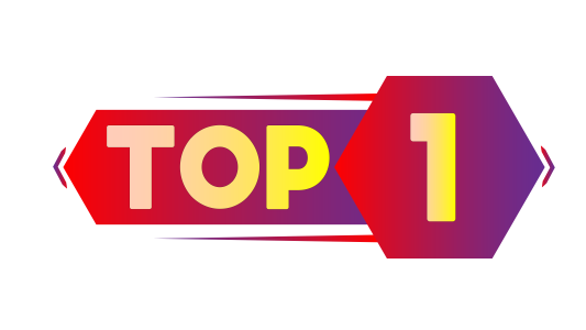 Top 1 Banner Graphic Clipart