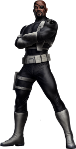 Nick Fury Marvel Character Transparent Background