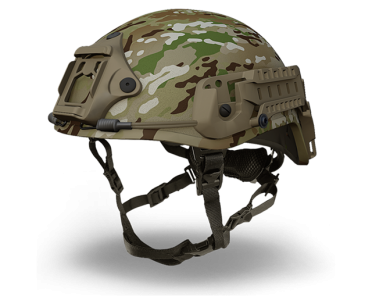 Tactical Military Helmet Camo Clipart